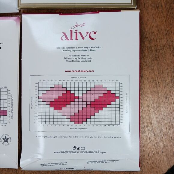 Vintage PANTYHOSE Bundle 4 Pair Shaping Support Control Top Nude Sheer - Picture 3 of 8